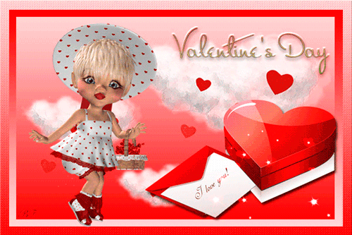 картинка под названием - Valentines Day. С праздником! из категории С днём рождения.