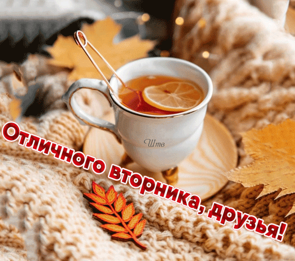 картинка под названием - Отличного вторника друзья из категории С днём рождения.